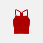 SHEER TANK - CHERRY