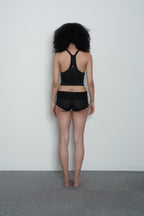 SHEER SHORTS - COAL
