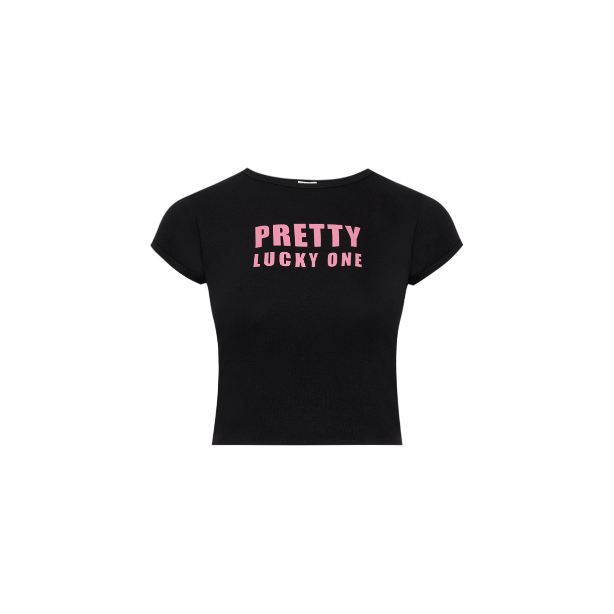 PRETTY BASIC TEE - LUCKY