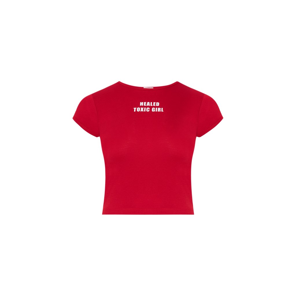 PRETTY BASIC TEE - TOXIC