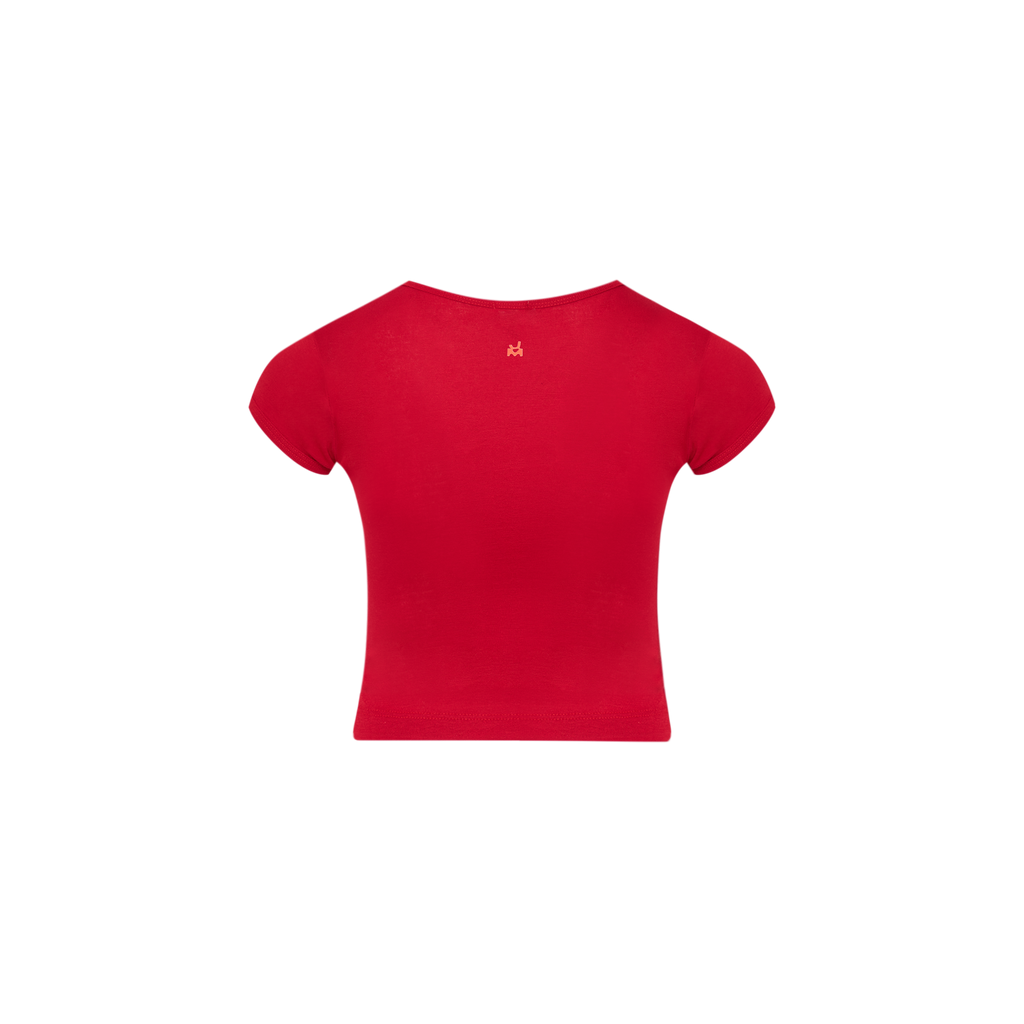 PRETTY BASIC TEE - TOXIC