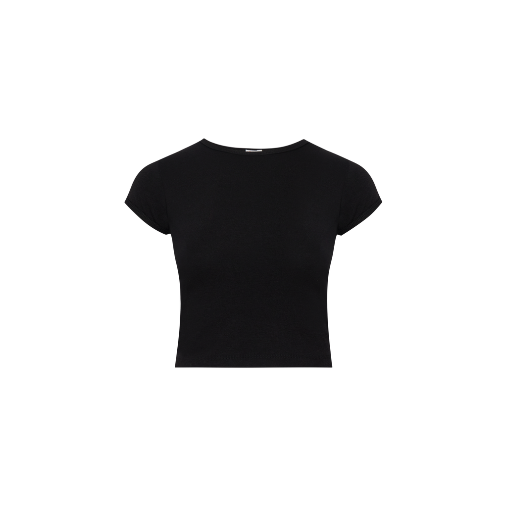 PRETTY BASIC TEE - COAL
